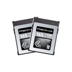 ProGrade Digital 165GB CFexpress Type B 2.0 Memory Card / Cobalt / 1700 MB/s / 2 Pack