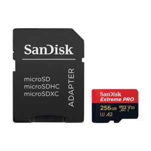 SanDisk 256GB Extreme PRO Micro SDHC UHS-I Memory Card / 170 MB/s
