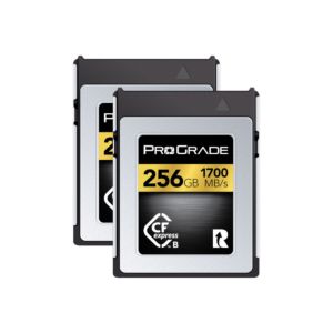 ProGrade Digital 256GB CFexpress Type B 2.0 Memory Card / Gold / 1700 MB/s / 2 Pack