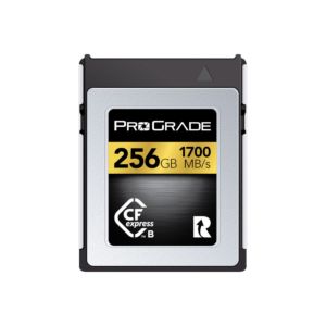 ProGrade Digital 256GB CFexpress Type B 2.0 Memory Card / Gold / 1700 MB/s