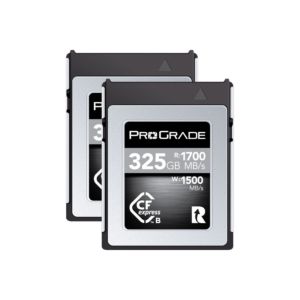 ProGrade Digital 325GB CFexpress Type B 2.0 Memory Card / Cobalt / 1700 MB/s / 2 Pack