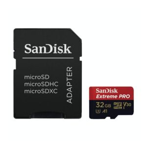 SanDisk 32GB Extreme PRO MicroSDHC UHS-I Memory Card / 100 MB/s
