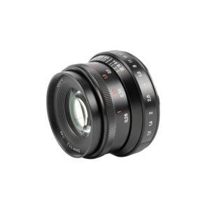7artisans 35mm f/1.2 II Lens - Fujifilm X / Black