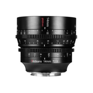 7artisans 14mm T2.9 Cine Lens for Nikon Z / FullFrame / Black