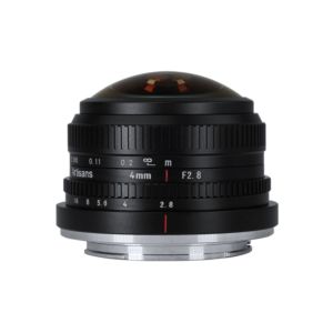 7artisans 4mm f/2.8 Fisheye Lens for MFT / Black