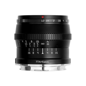 TTArtisan 50mm f1.2 Lens for Fujifilm X / APS-C / Black