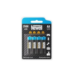 Newell AA Rechargeable NiMH Battery 2500mAh 4-Pack
